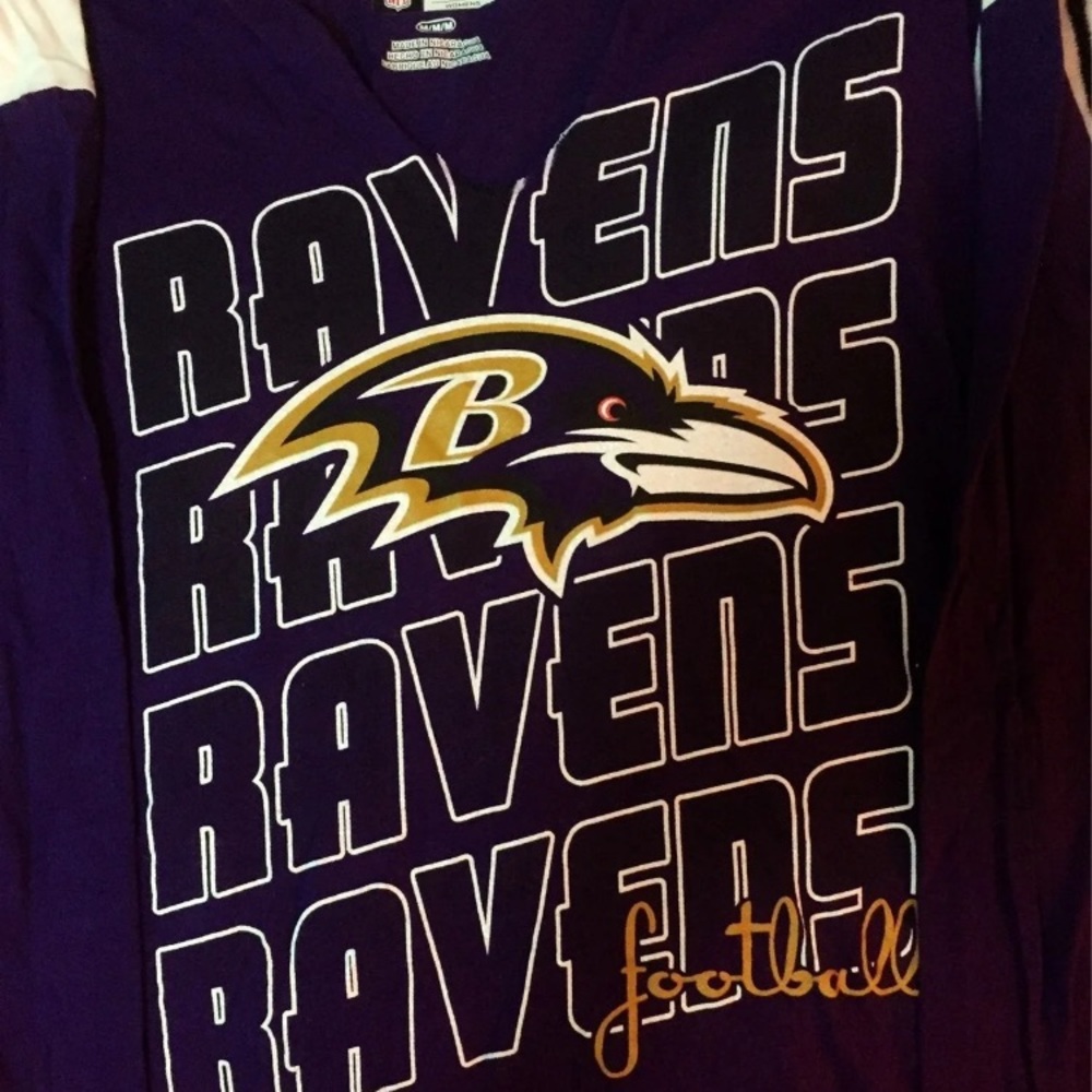 Sparkly Ravens NFL Longsleeve 👚 🏈